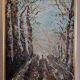 Lucien Delarue (1925-2011) - Oil on canvas - Forest landscape