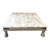 Table basse indienne vintage