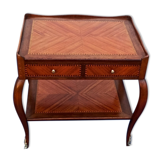 Marquetry table