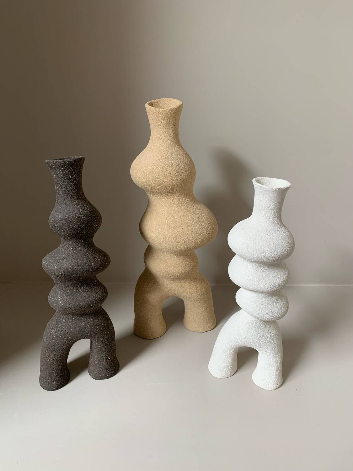 Vase in an organic shape