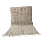 Grand tapis Beni Ouarain 300x200 cm en laine naturelle – Tapis berbère