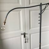 1950s iron floor lamp