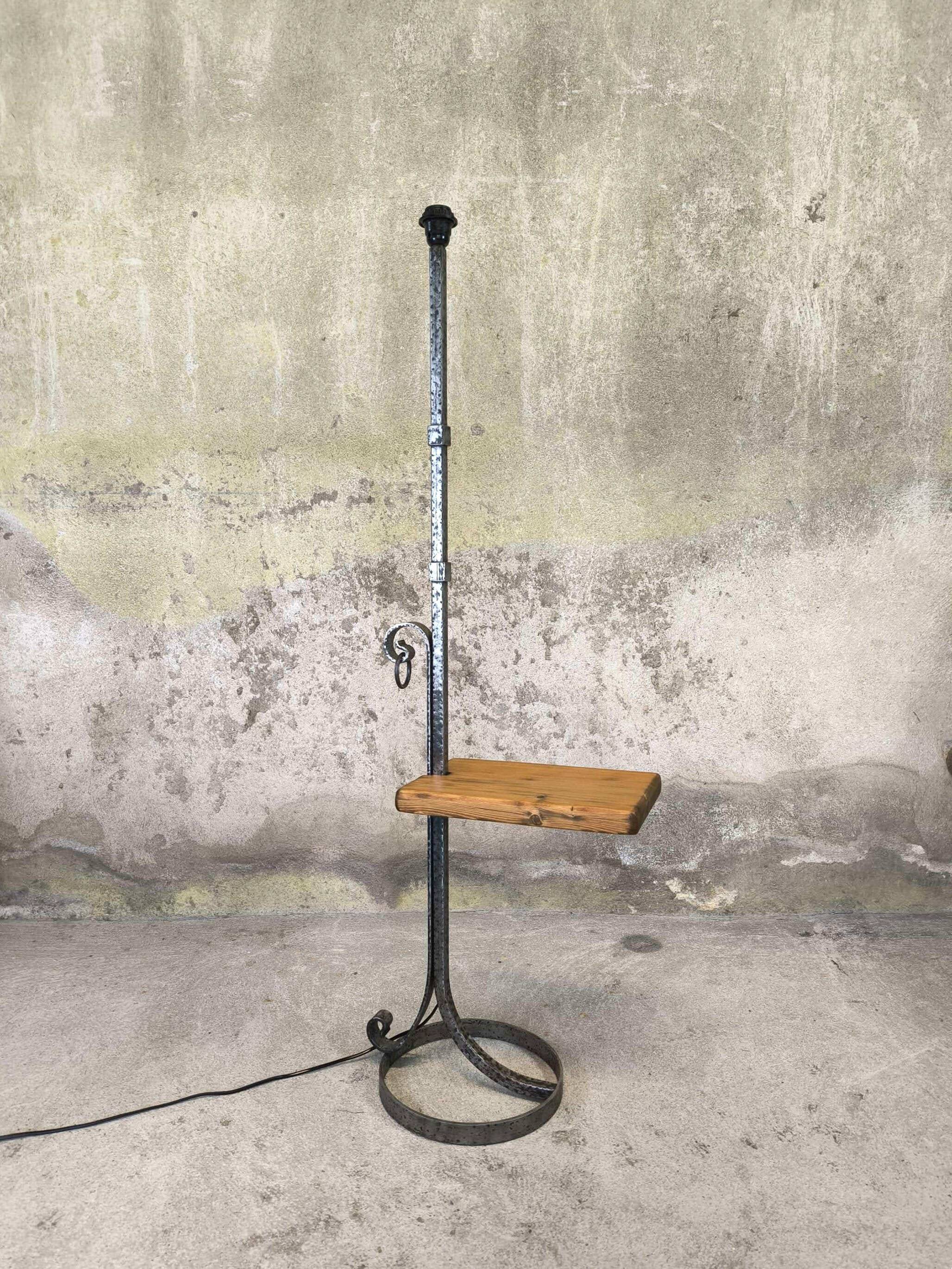 Jean Pierre Ryckaert Brutalist Vintage Floor Lamp