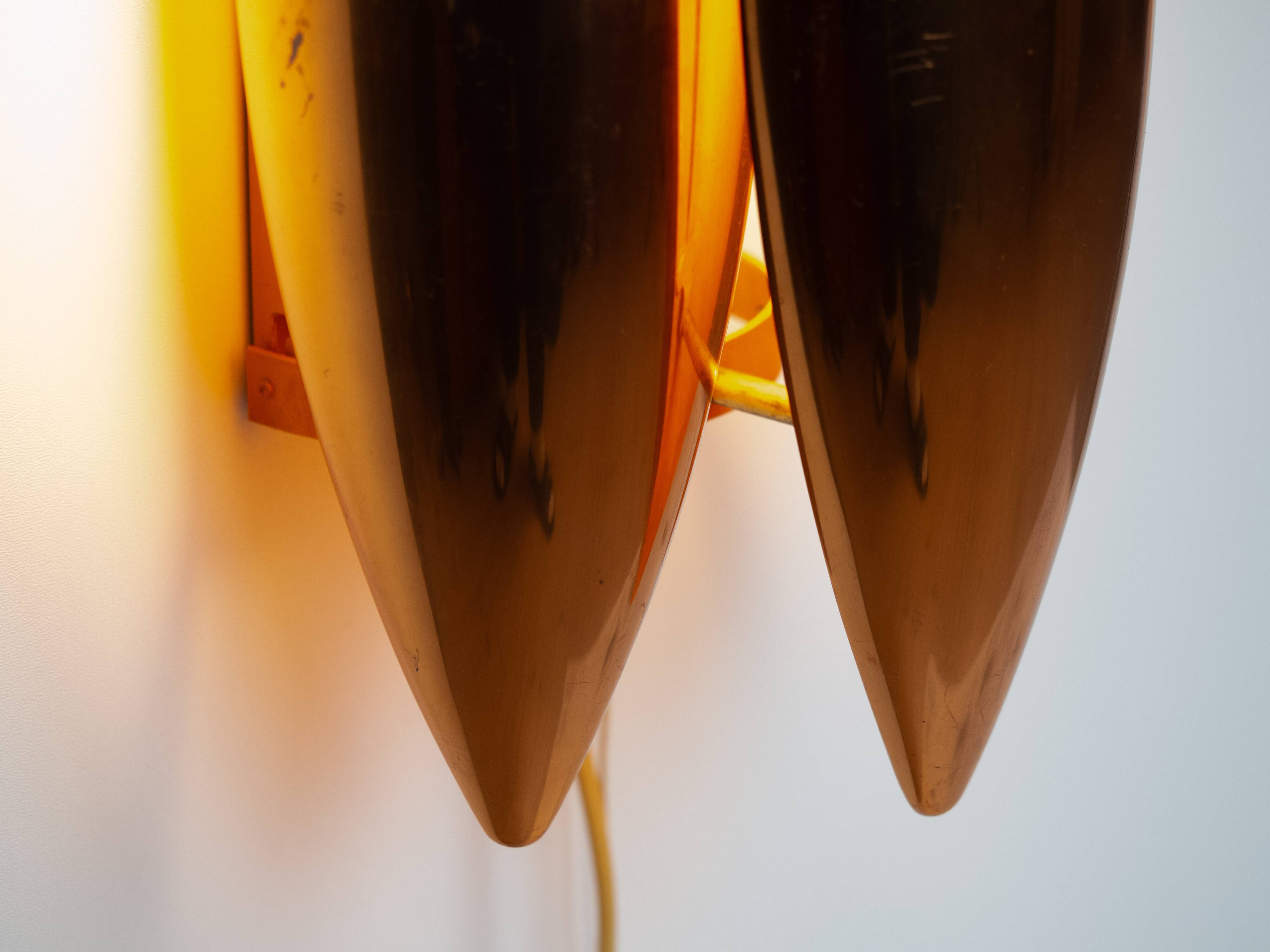 Pair of 2 Danish vintage wall lamps Kastor by Jo Hammerborg, Fog og Morup