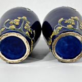 Pair of ceramic vases - art nouveau - 1900
