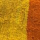 Traditional coloured Beni Ourain Berber rug, size 140 x 260 cm.