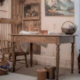 Renovated antique table