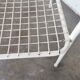 Emu chair, rio, in white metal mesh