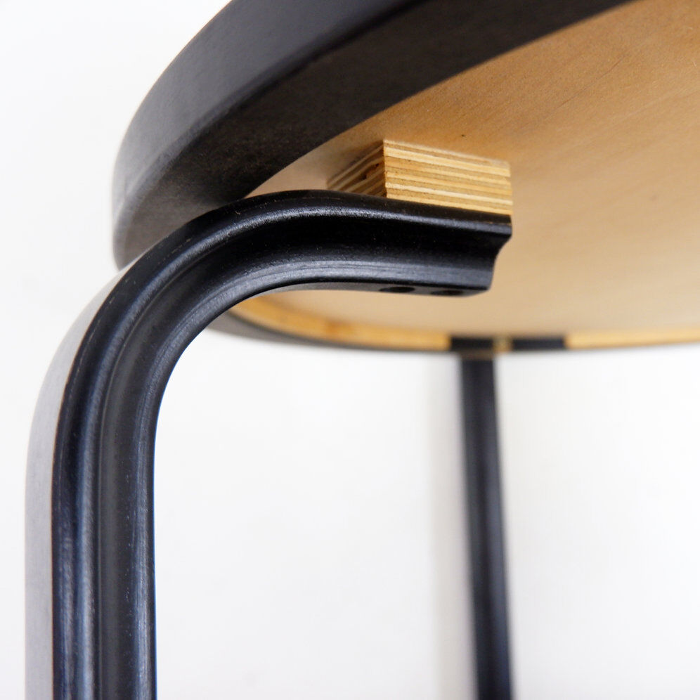 Mid-century blackened ash drinks cabinet - 20th century