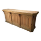 Bistro counter with a Hungarian point design.