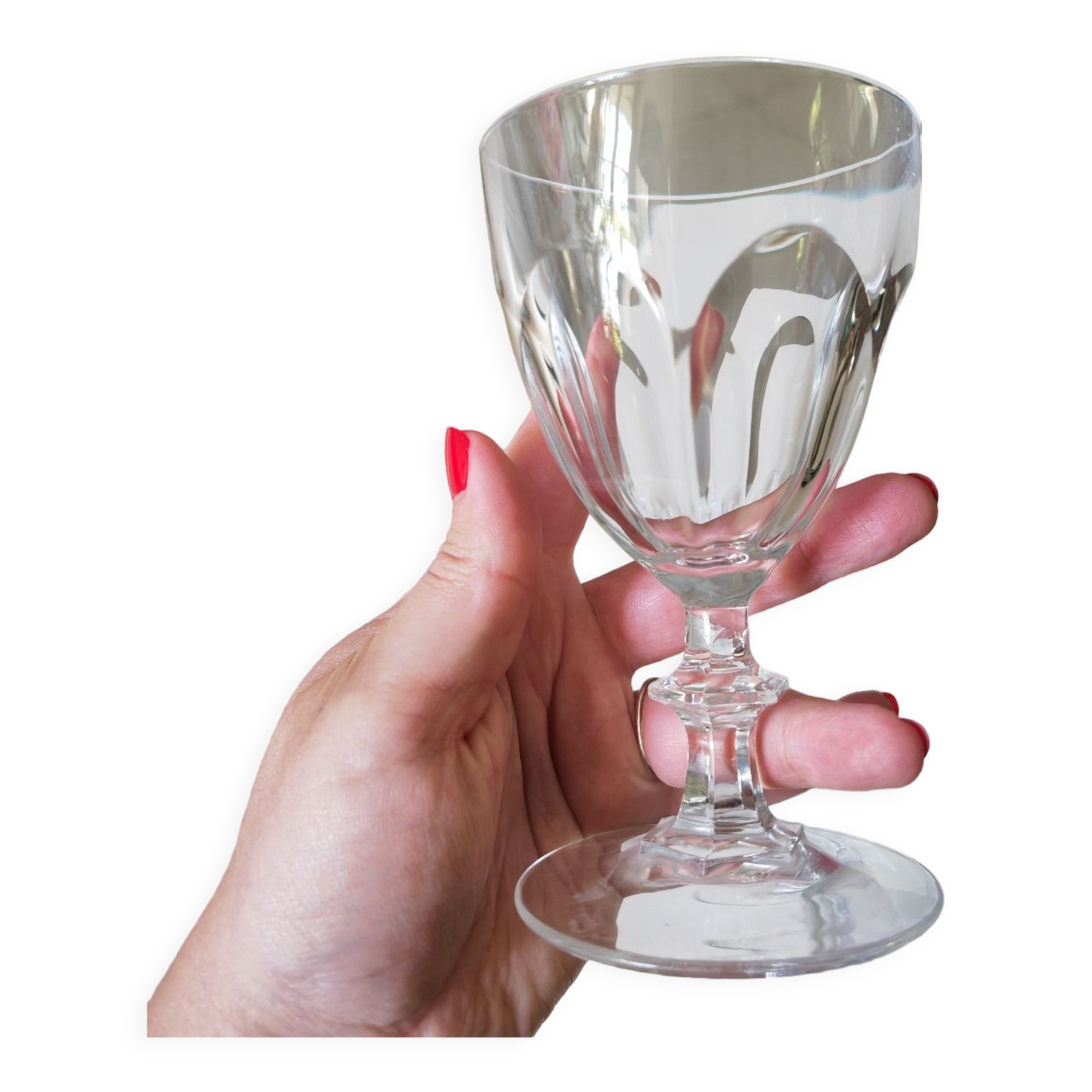 Rambouillet crystal glasses