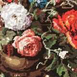 Floral wall tapestry