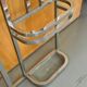 Art deco wall-mounted coat rack