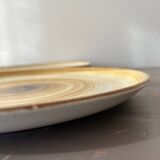 Set of 4 flat plates signed Longchamp