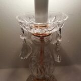 French glass lamp 1980