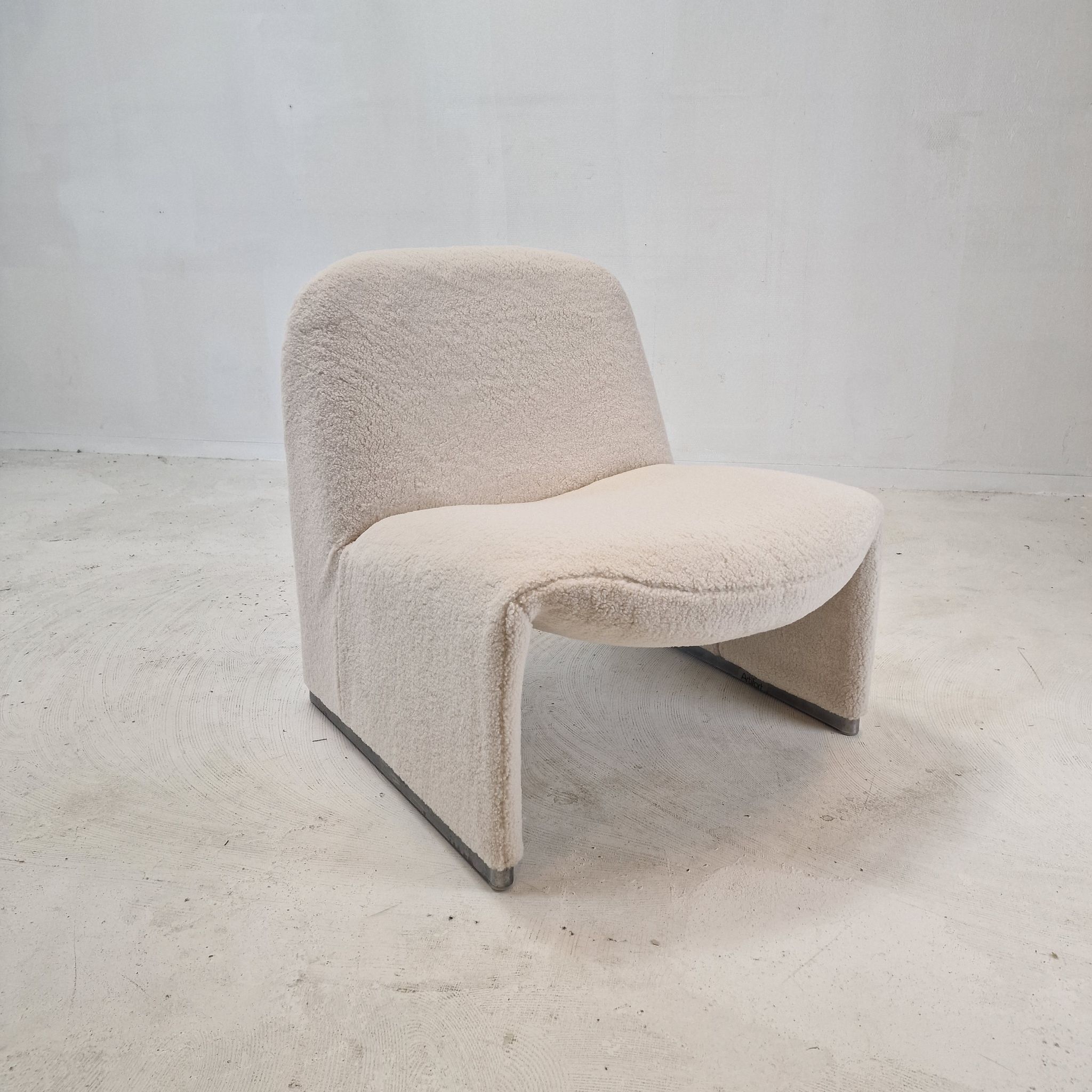 Set of 2 Alky Lounge Chairs by Giancarlo Piretti for Artifort, 1970s