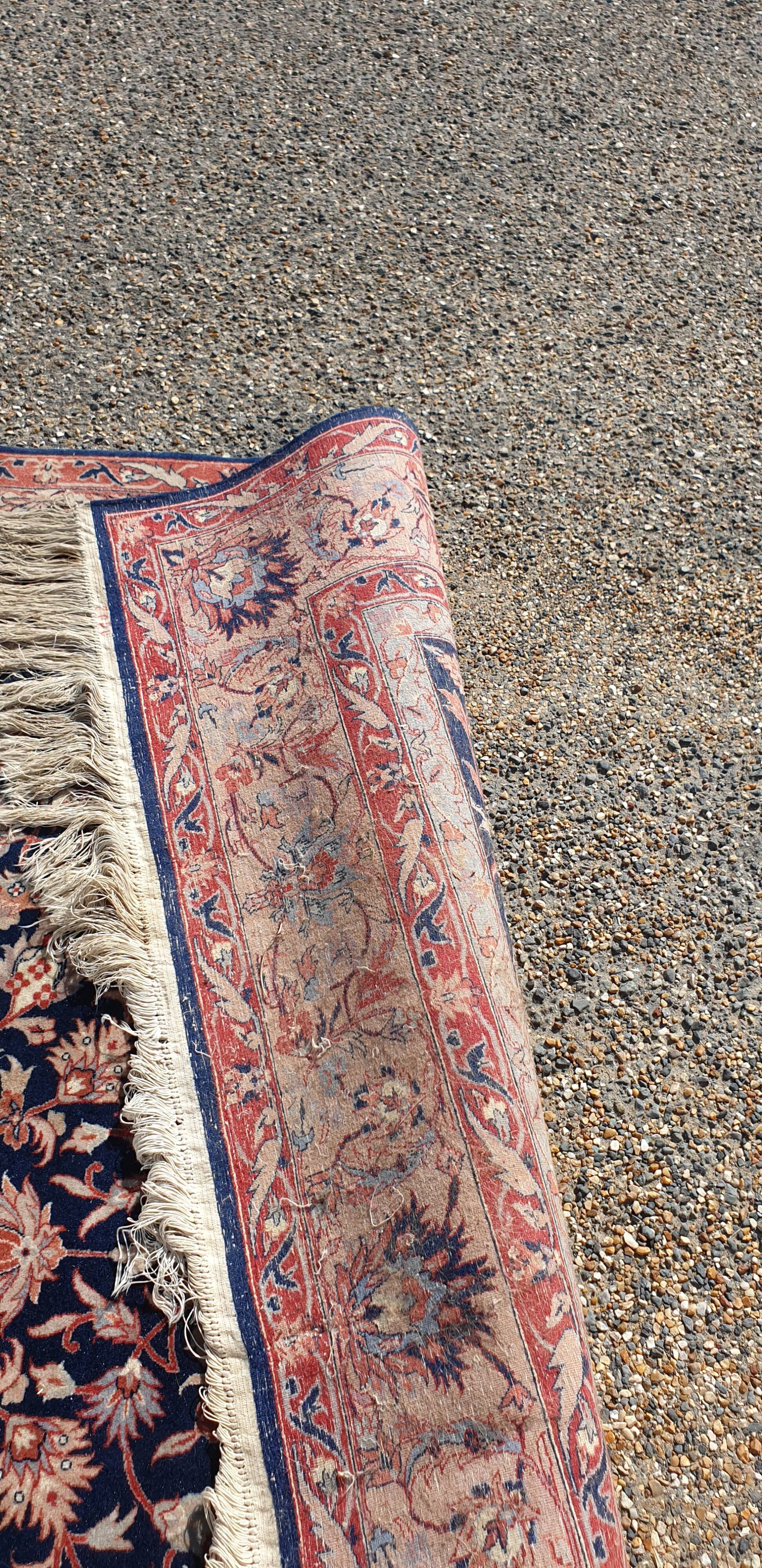 Persian carpet isfahan silk wool