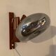 Scandinavian “scissors” wall lamp in teak from the 50s and 60s