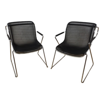 2 chaises Penelope de Charles Pollock