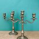 Paire de chandeliers vintage