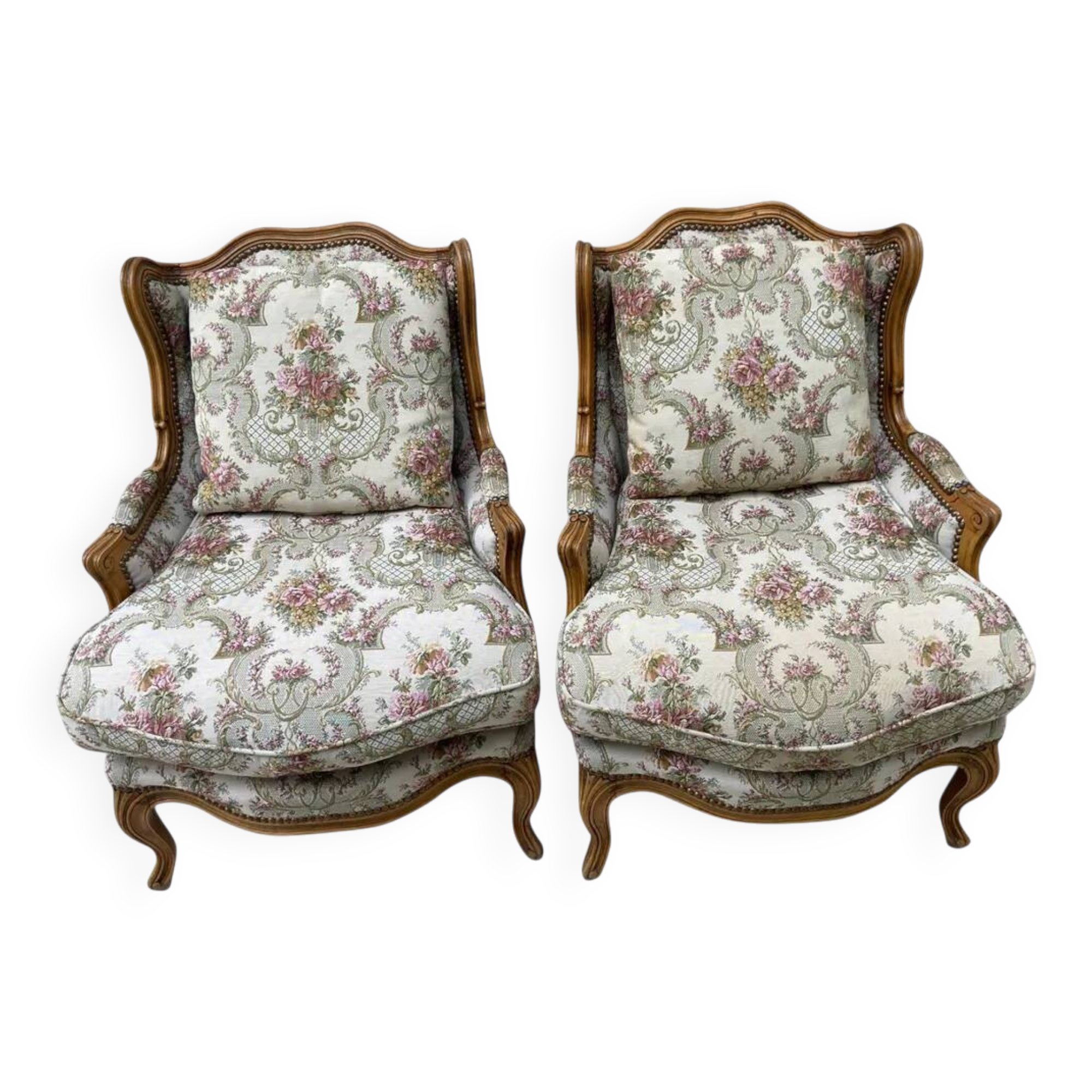 Pair of Louis XV armchairs