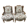Pair of Louis XV armchairs