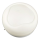 White ceiling light organic modern structural by Globo Lighting Germany 1980s