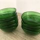 9 glass bowls by Vereco, Mid-Century Modern design