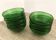9 glass bowls by Vereco, Mid-Century Modern design