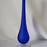 Vase soliflore vintage bleu cobalt
