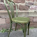 2 chaises bistrot en bois courbé