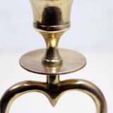 Vintage brass candle holder