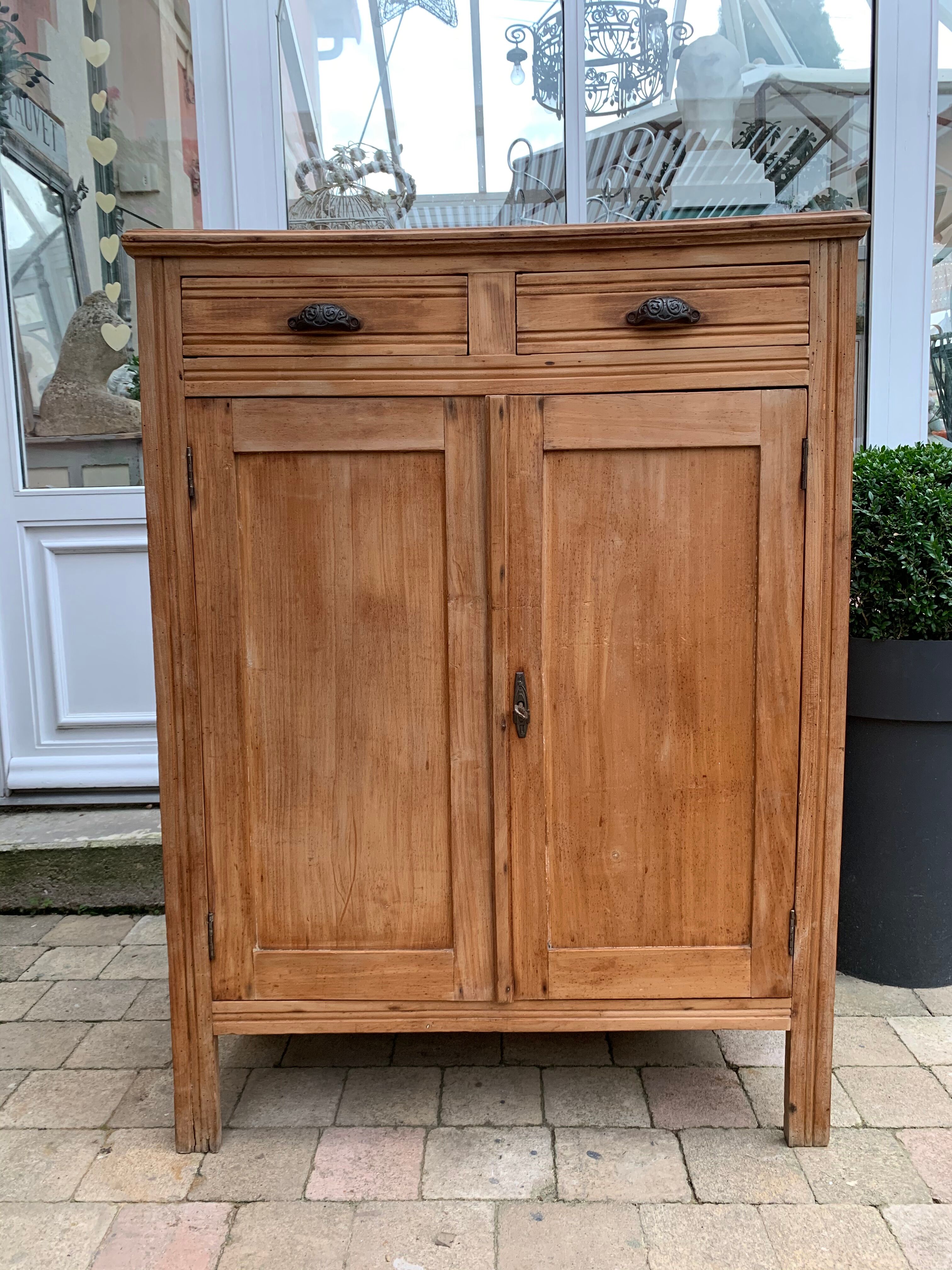 Parisian buffet raw wood