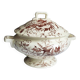 Vintage Longchamp soup tureen, vegetable dish, centre table decor.