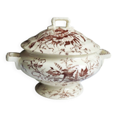 Vintage Longchamp soup tureen, vegetable dish, centre table decor.
