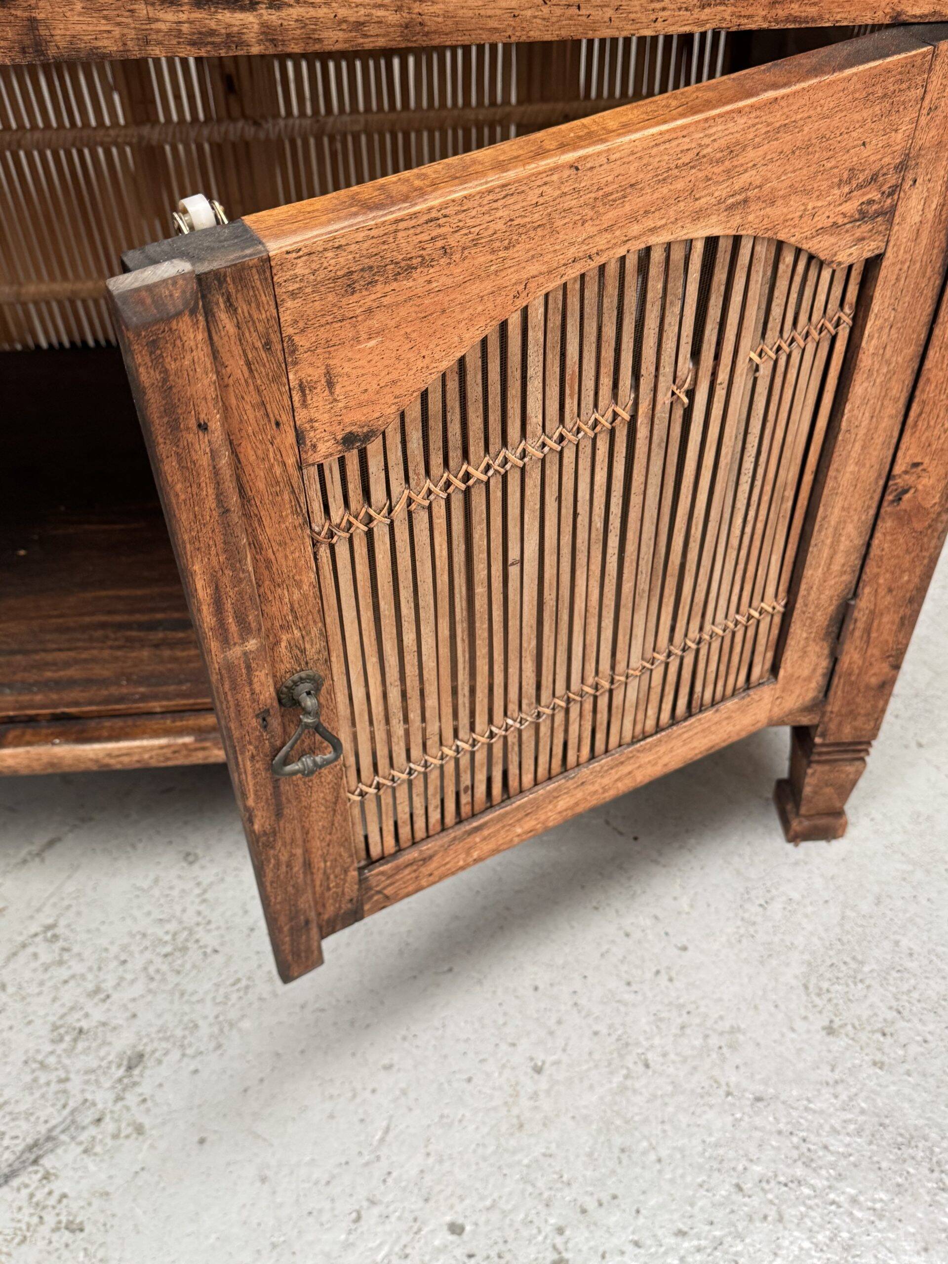 Rattan sideboard