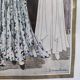 Cadre illustration de la mode de Lucien Lelong, 1940-50