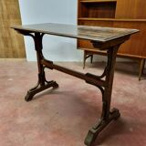 Wooden bistro table
