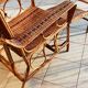 Chaise longue en rotin