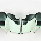 Four armchairs marked Tronetto by Luigi Origlia