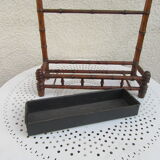 Door in wood imitation bamboo umbrella