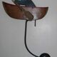 Old fishing counter balance toy in a boat