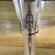 Paire de vases soliflore en verre