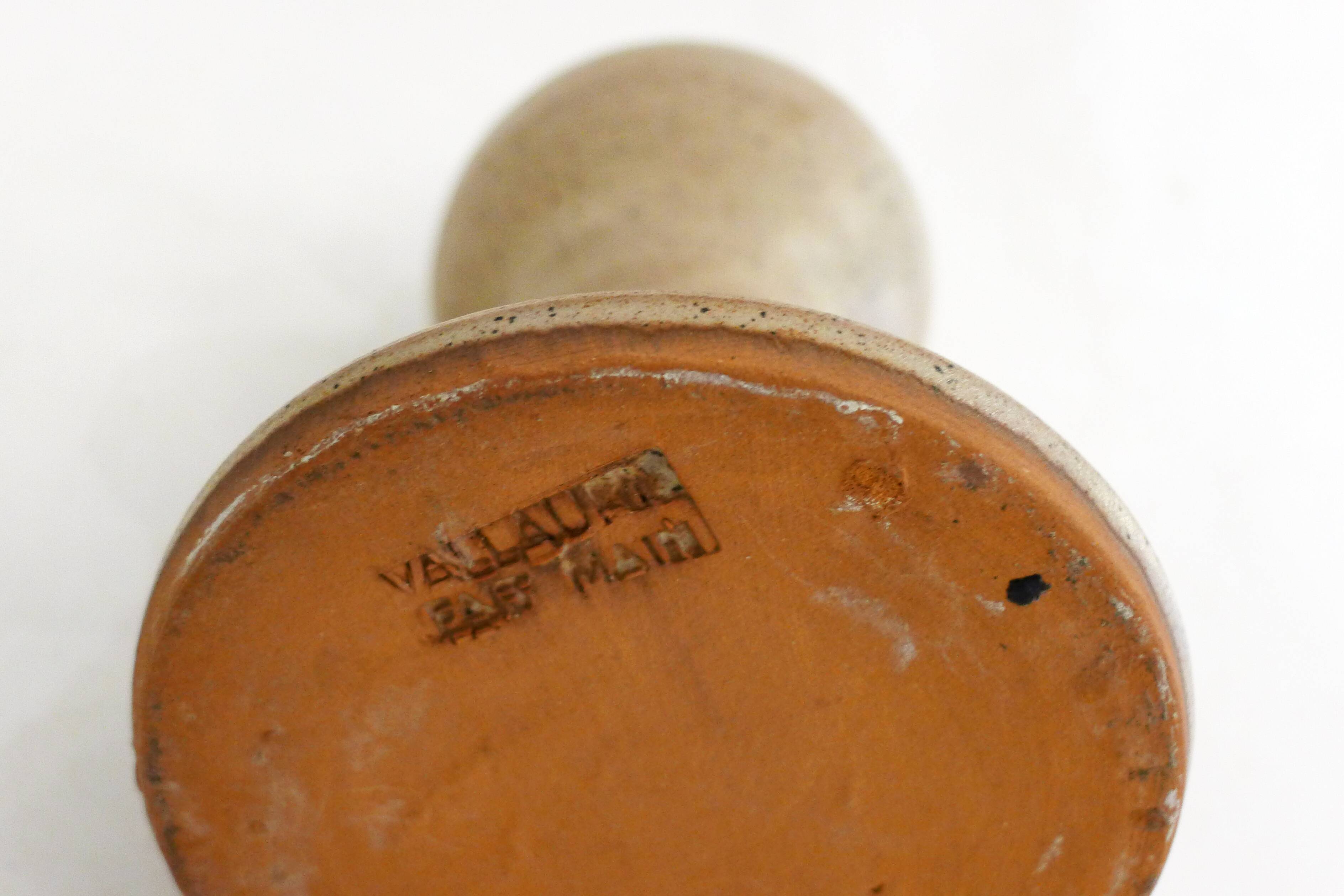 Pichet bouteille en grès Vallauris