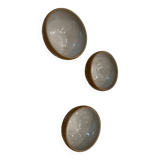 Set of 3 rustic bowls