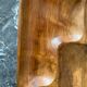 Wooden compartmentalized dish