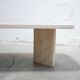 Vintage travertine coffee table