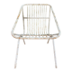 Paire de fauteuils en fer forgé année 60