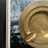 Cendrier en laiton doré véritable début XXe siècle