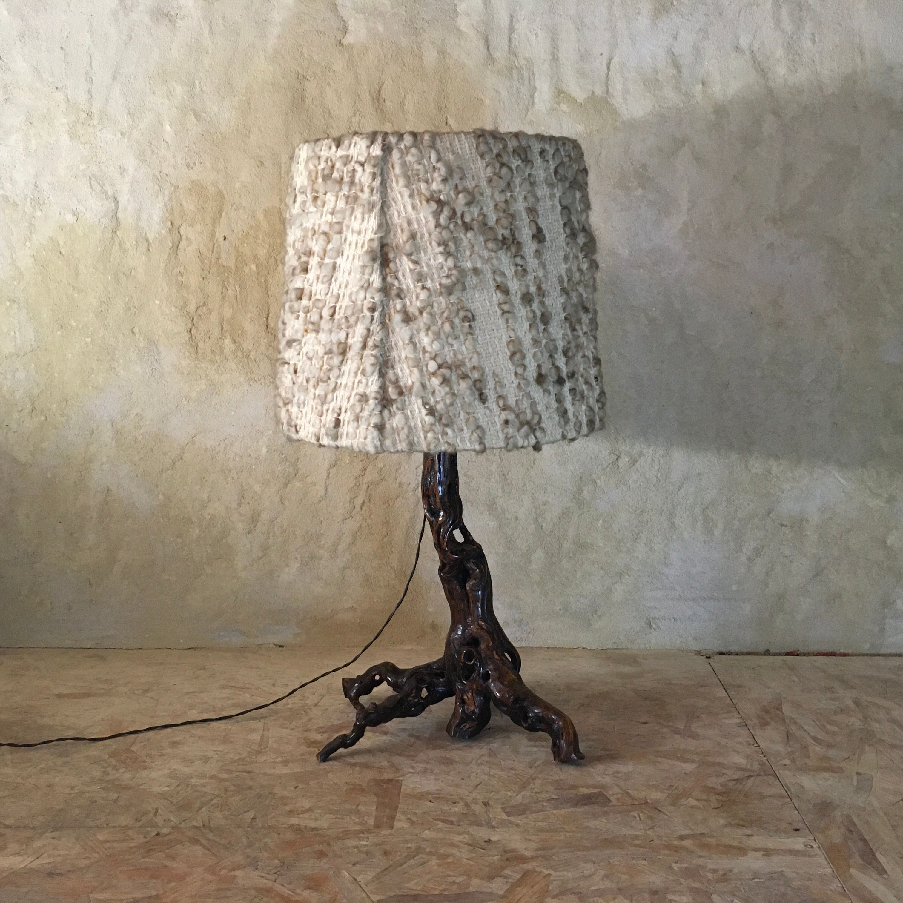Vintage vine vine lamp